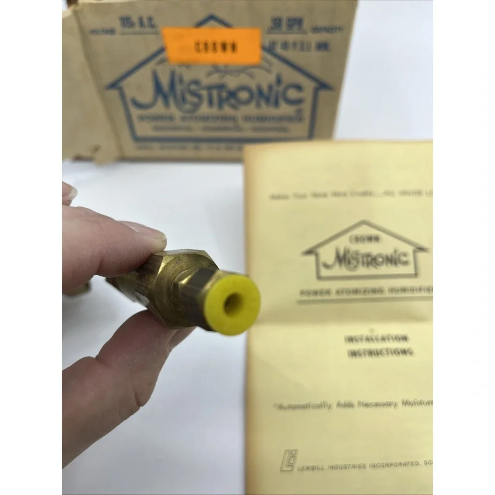 Lewbill Industries,  Mistronic Power Atomizing Humidifier Valve Parts 115 V